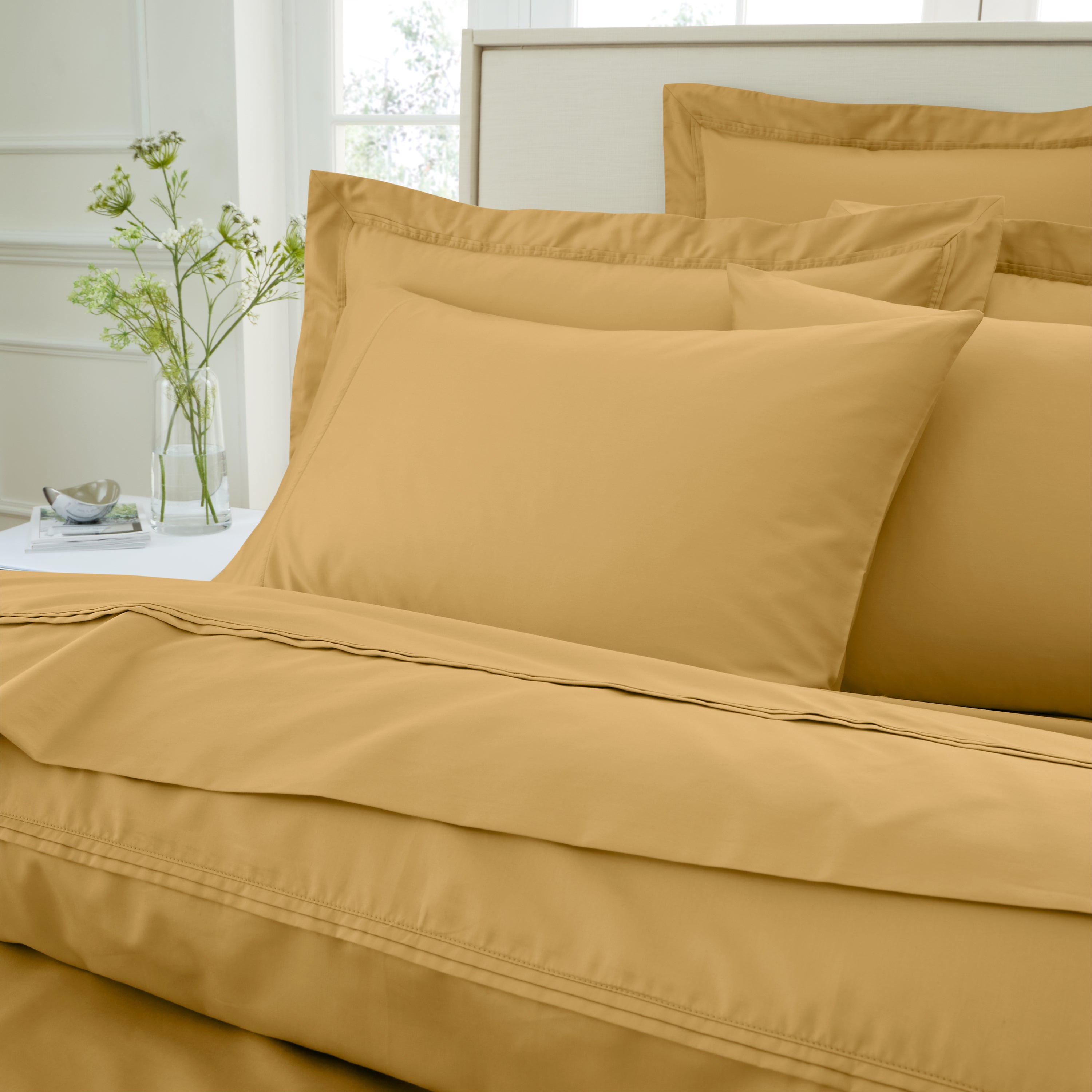 Dorma Luxurious & Silky 500 Thread Count Cotton Sateen Standard Pillowcase