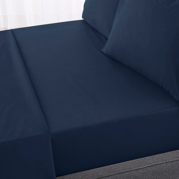 Hotel 230 Thread Count Percale 100 Cotton Fitted Sheet