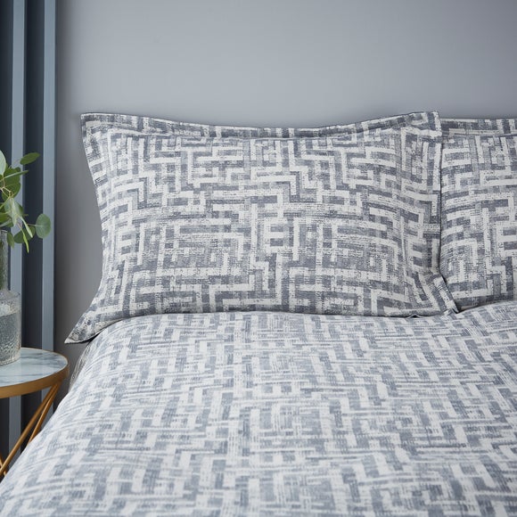 Indus Geo Jaquard Oxford Pillowcase