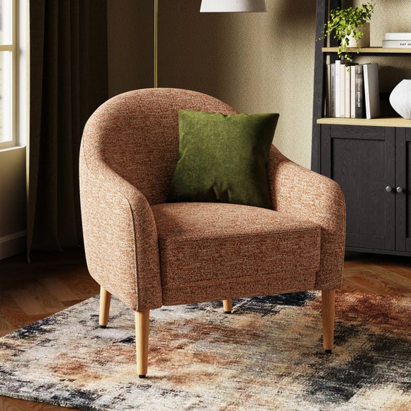 Kaspar Luxe Boucle Tub Chair