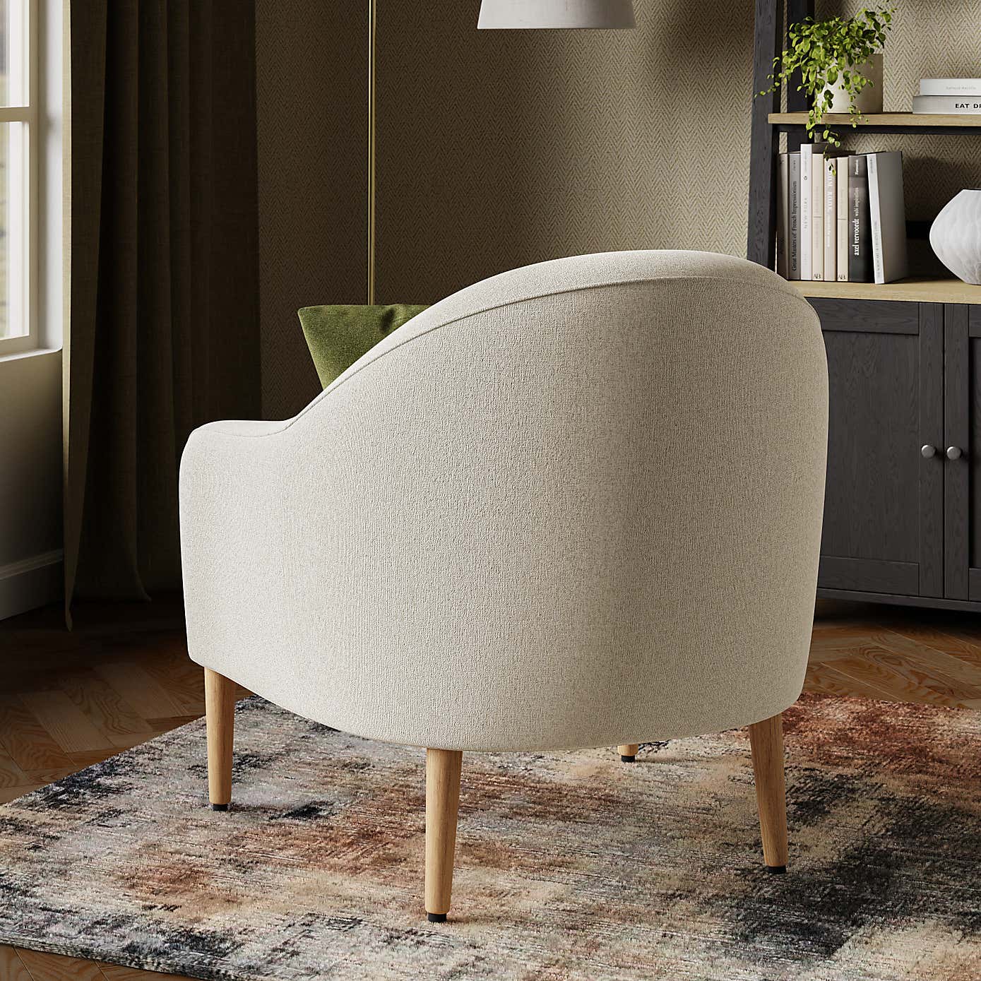 Kaspar Soft Texture Tub Chair Dunelm Kaspar Soft Texture Tub Chair Dunelm