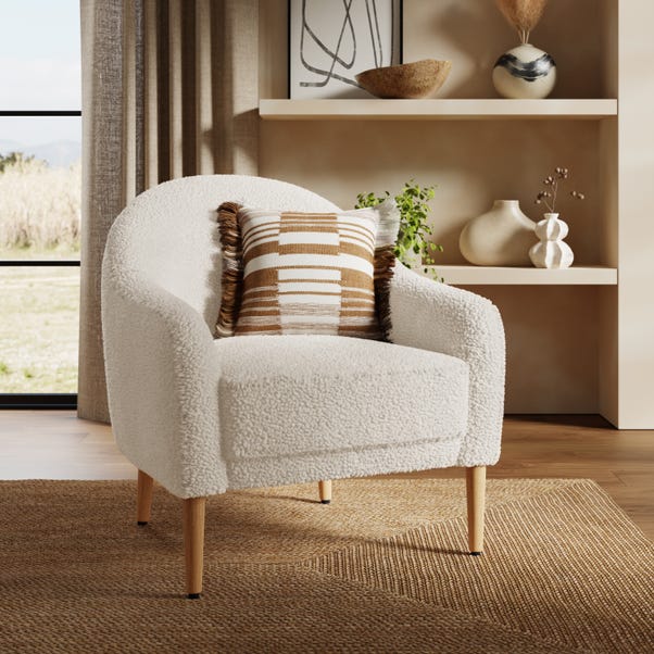 Kaspar Sherpa Tub Chair Dunelm Kaspar Sherpa Tub Chair Dunelm