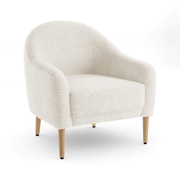Kaspar Sherpa Tub Chair Dunelm Kaspar Sherpa Tub Chair Dunelm