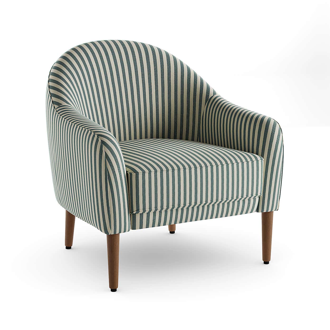 Kaspar Woven Linford Stripe Tub Chair Dunelm Kaspar Woven Linford Stripe Tub Chair Dunelm