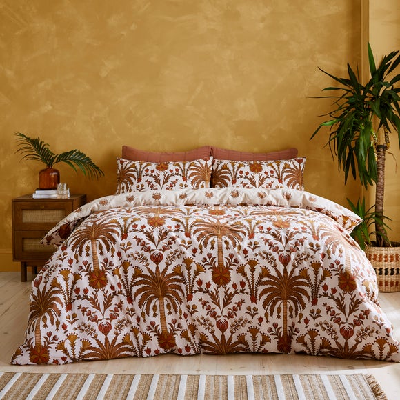 Palma Tropics 100 Cotton Duvet Cover And Pillowcase Set