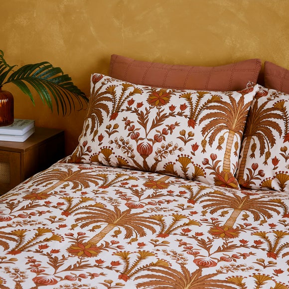 Photo 2 of Palma Tropics 100 Cotton Duvet Cover And Pillowcase Set