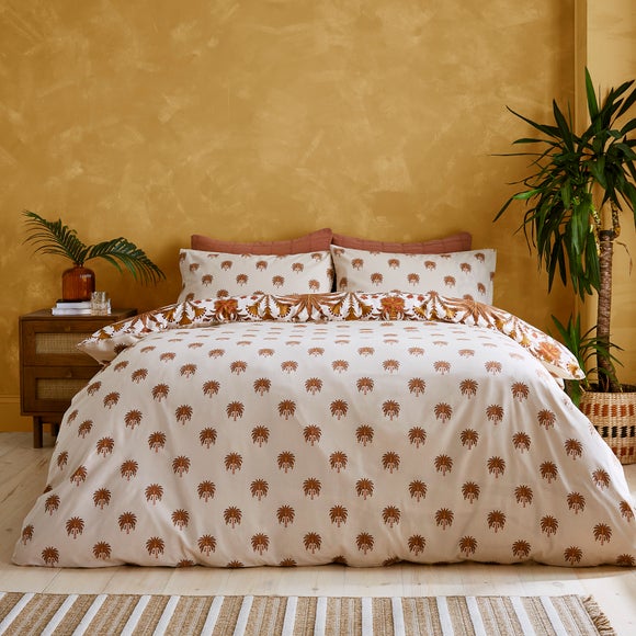 Photo 3 of Palma Tropics 100 Cotton Duvet Cover And Pillowcase Set