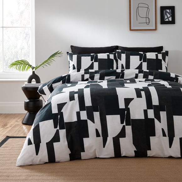 Maxim Geo 100 Cotton Duvet Cover And Pillowcase Set