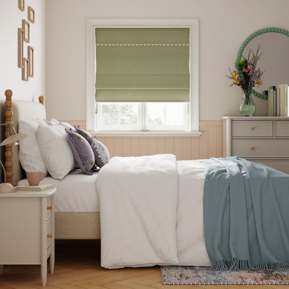 Luna Wave Blackout Roman Blind
