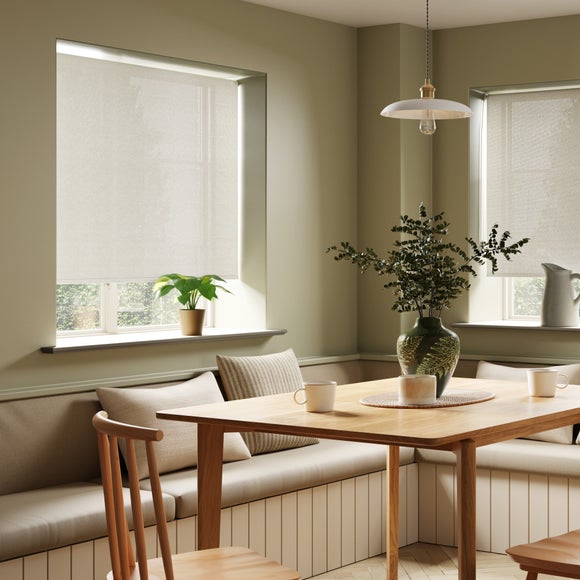 Semi Sheer Boucle Roller Blind