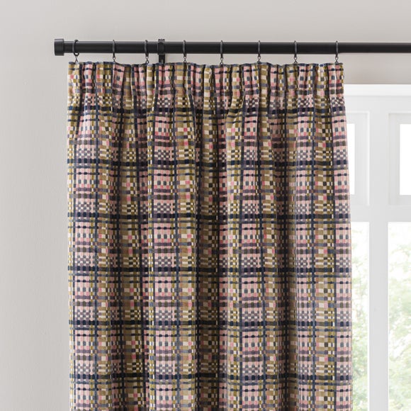 Photo of Roxana Cut Velvet Pencil Pleat Curtains
