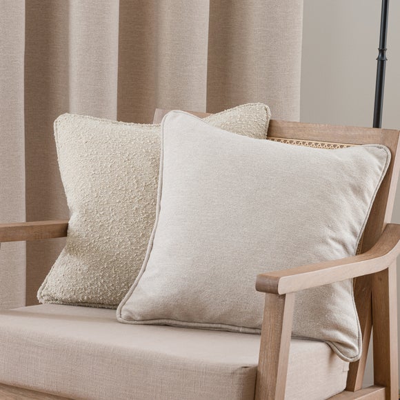 Calista Pencil Pleat Curtains Natural undefined