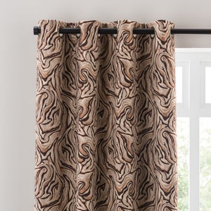 Magma Marbled Eyelet Curtain