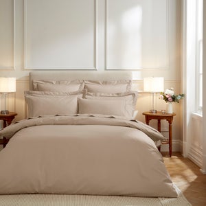 Dorma Crisp & Fresh 400 Thread Count Egyptian Cotton Percale Duvet Cover