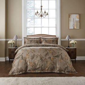 Dorma Moonlight Blossom 100 Cotton Duvet Cover & Pillowcase Set