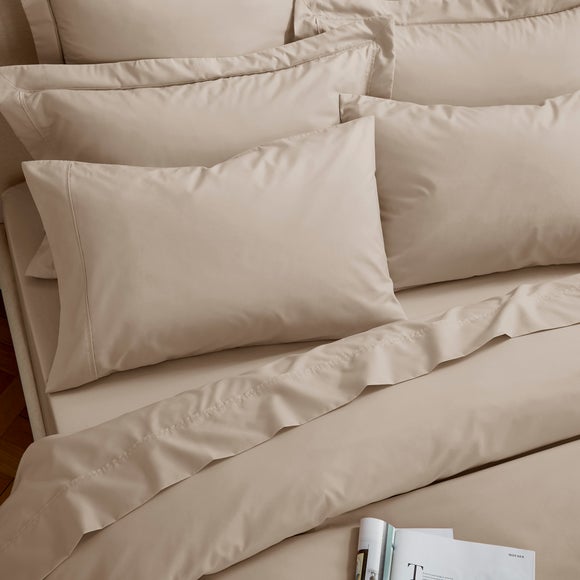 Dorma Crisp Fresh 400 Thread Count Egyptian Cotton Percale Standard Pillowcase