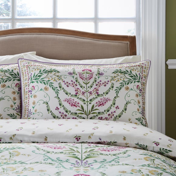 Dorma Botanical Panel Standard Pillowcase Pair