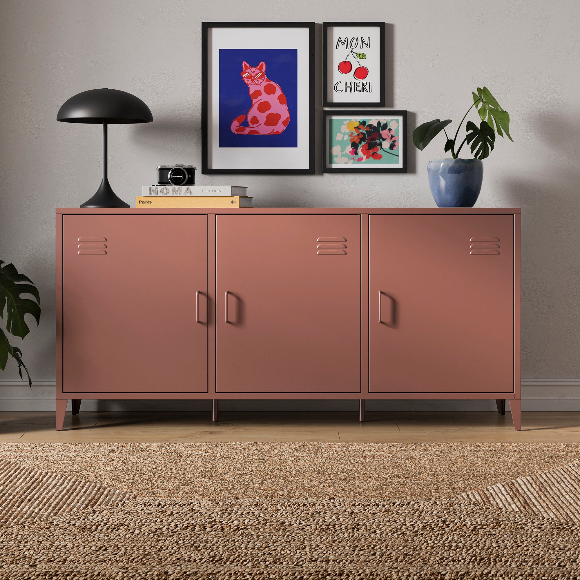 Helga Metal Wide Sideboard