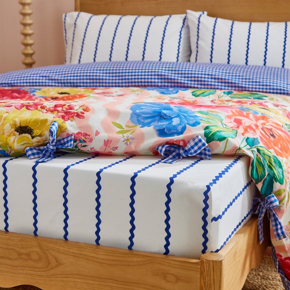 Click to view product details and reviews for Sophie Robinson Mini Wave 100 Cotton Fitted Sheet. Click to view product details and reviews for Sophie Robinson Mini Wave 100 Cotton Fitted Sheet.