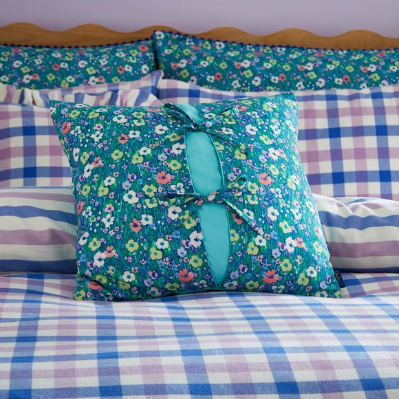 Click to view product details and reviews for Sophie Robinson Petal Meadow Square Cushion.