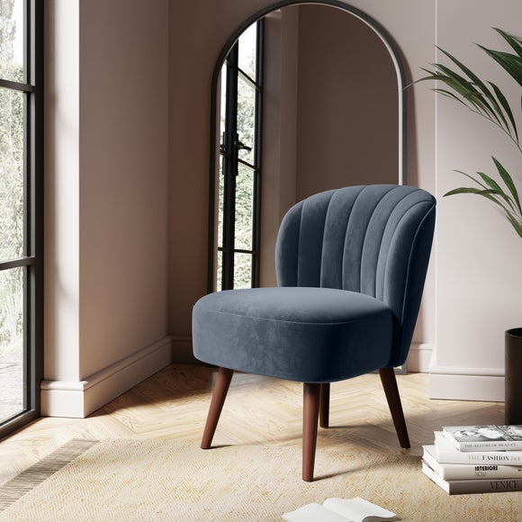 Colette Velvet Accent Chair