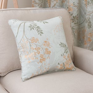 Trailing Wisteria Square Cushion