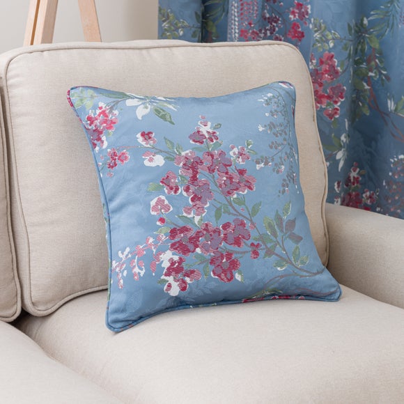 Trailing Wisteria Square Cushion Cover