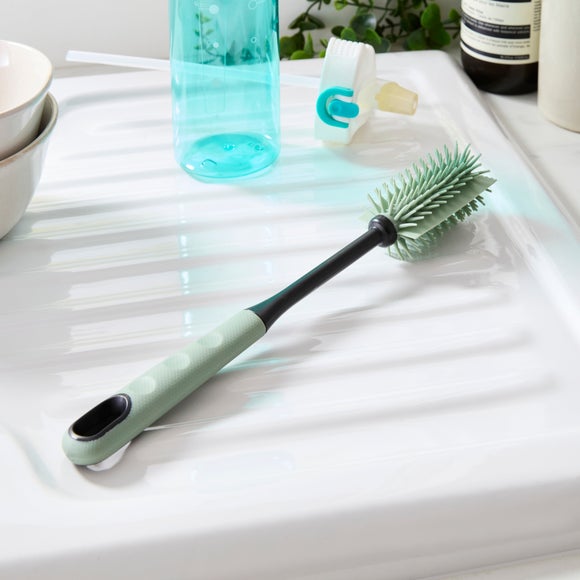 Click to view product details and reviews for Soft Grip Silicone Bristle Bottle Brush.