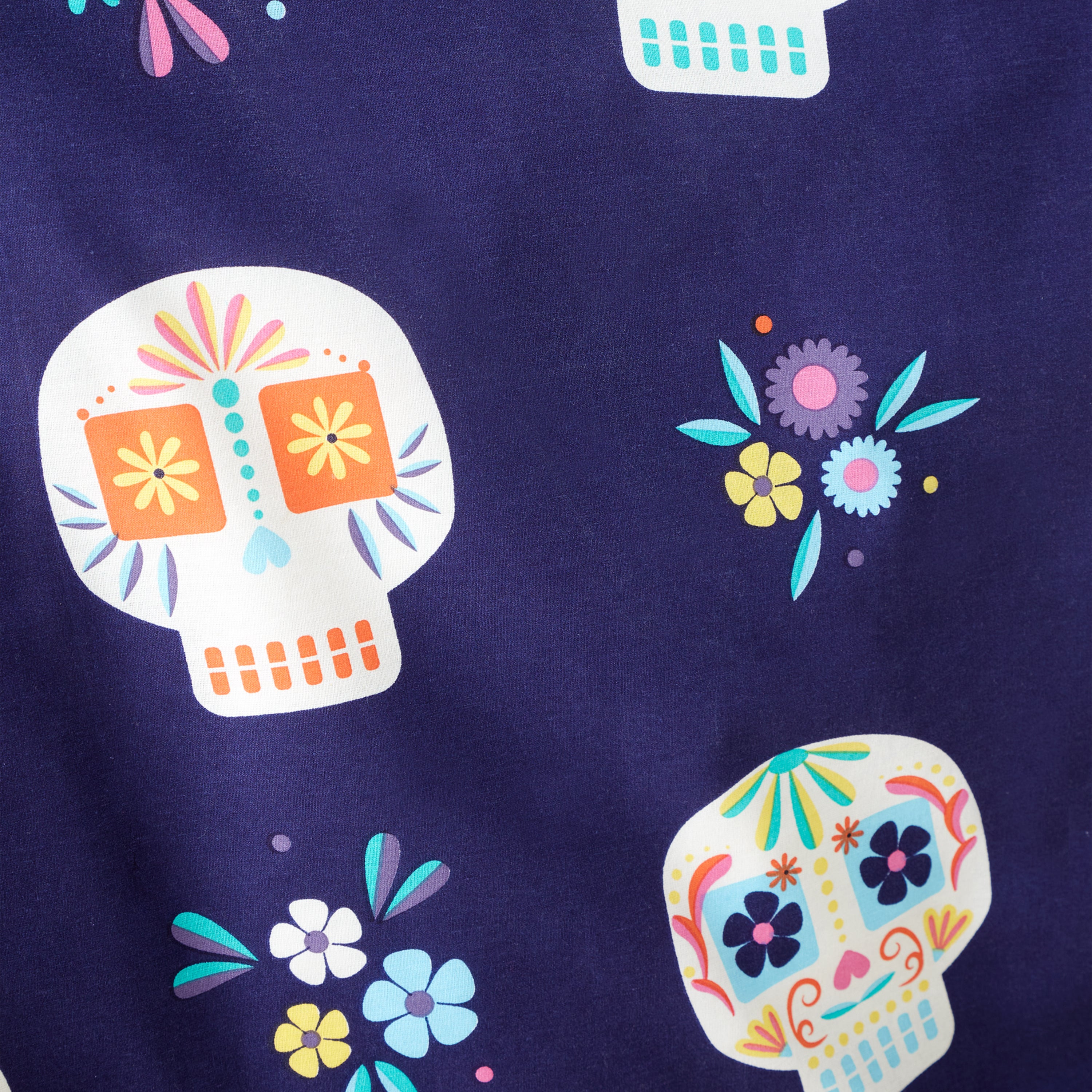 Catherine Lansfield Sugar Skull Fiesta Duvet Cover and Pillowcase Set ...