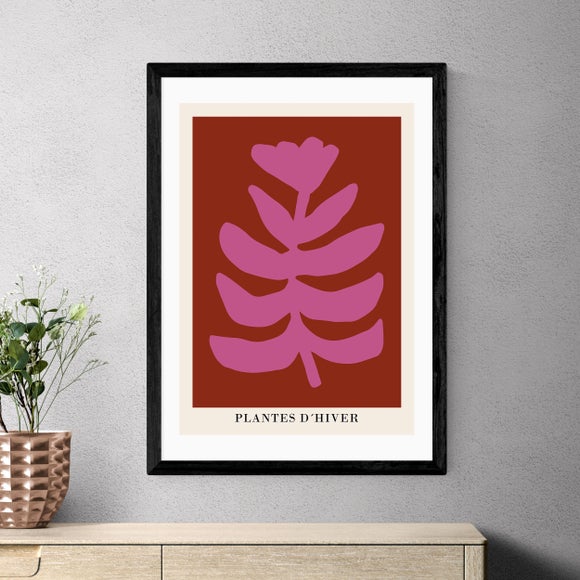 East End Prints Plantes d'Hiver Rust by Ani Vidotto