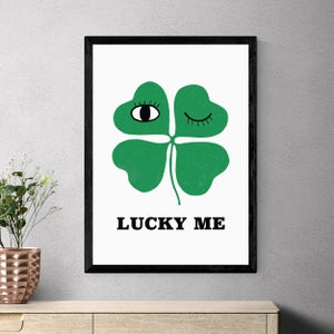 East End Prints Lucky Me By Kid Of The Village