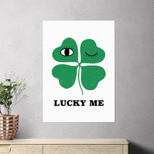 East End Prints Lucky Me By Kid Of The Village