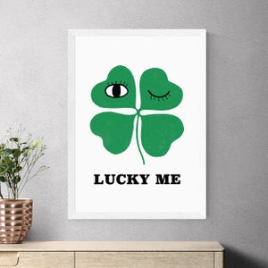 East End Prints Lucky Me By Kid Of The Village