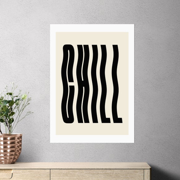 East End Prints Chill by Luxe Poster Co
