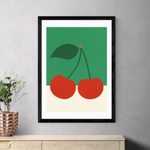 East End Prints Cherries By Rosi Feist