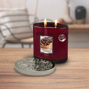 Heart And Home Ellipse Sweet Black Cherries Multi Wick Candle