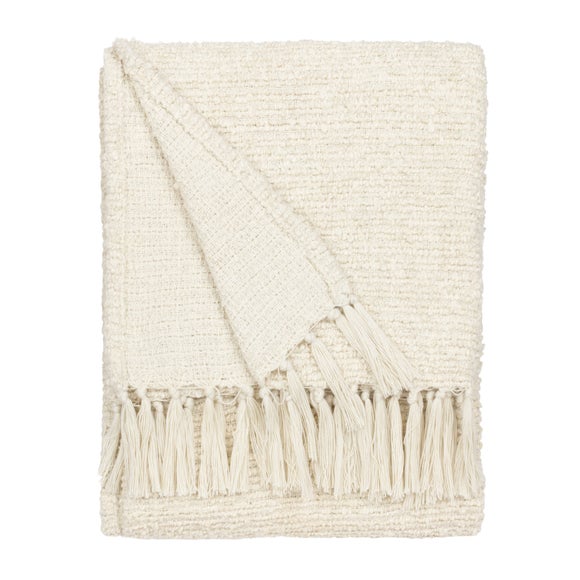 Yard Candar Cosy Woven Tassel Throw Blanket