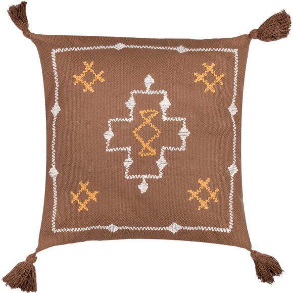 Click to view product details and reviews for Durdle Geometric Square Cushion.