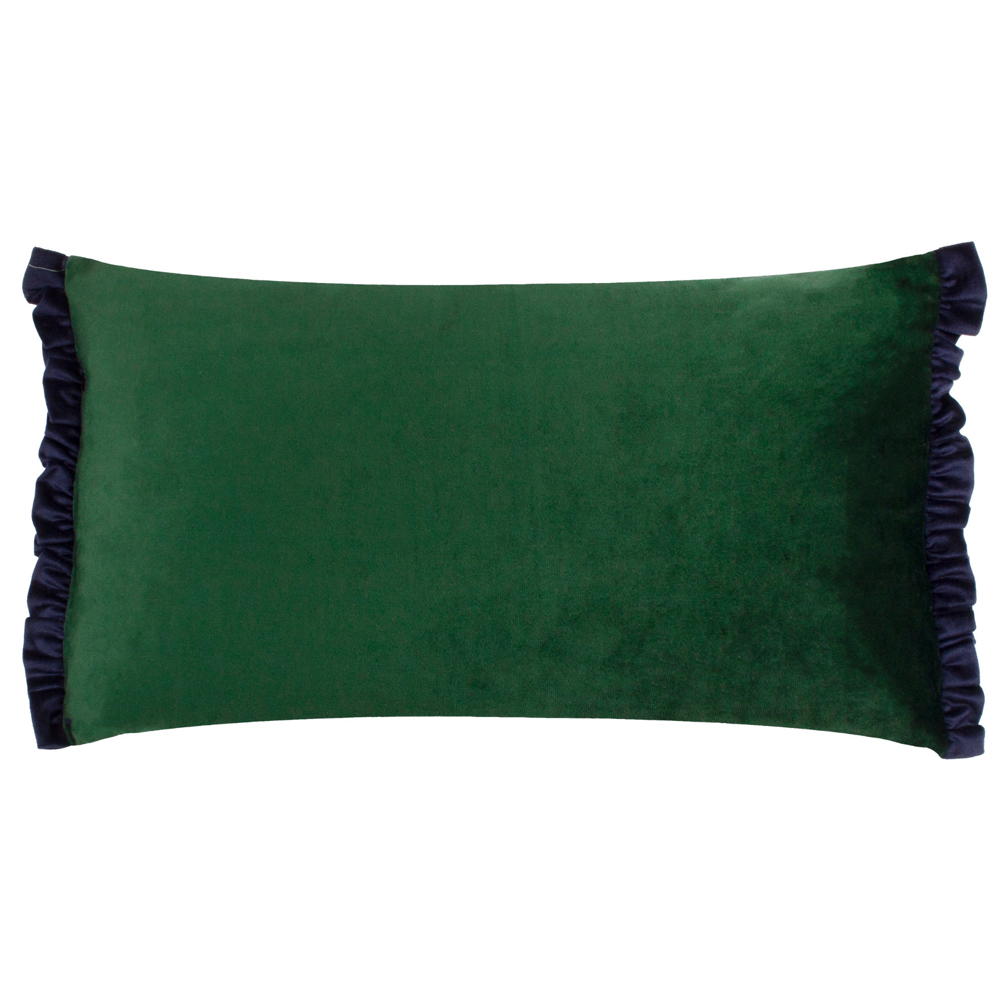 Tilly Opulent Velvet Rectangular Cushion Navy