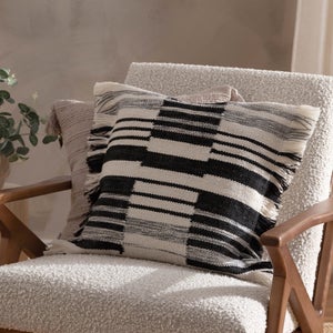 Torode Woven Striped Square Cushion