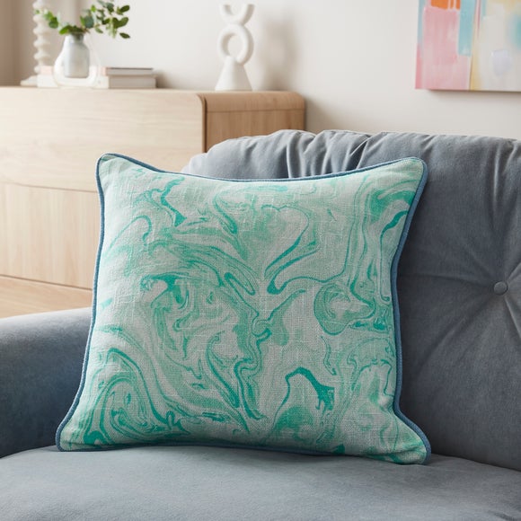 Click to view product details and reviews for Marble Cotton Square Cushion.