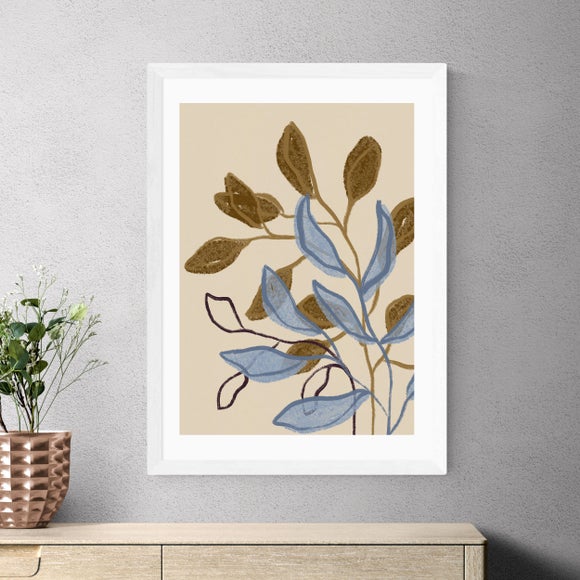 East End Prints Three Branches Print by Alisa Galitsyna
