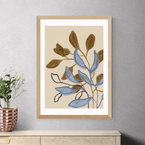East End Prints Three Branches Print By Alisa Galitsyna