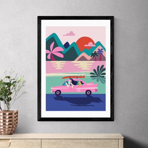 East End Prints Road Trip Print by Rachel Lee