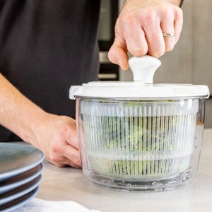 Manual Plastic Small Salad Spinner