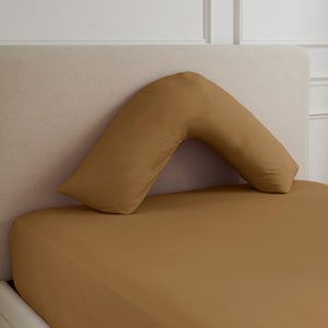 Hotel 230 Thread Count 100 Cotton Percale V Shape Pillowcase