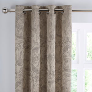 Diablo Marble Eyelet Curtains