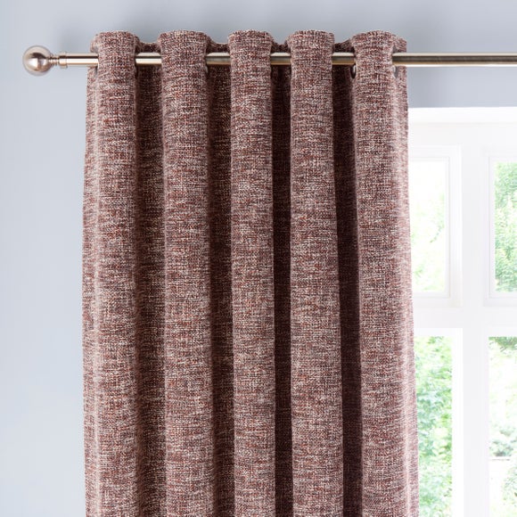 Everson Boucle Eyelet Curtains