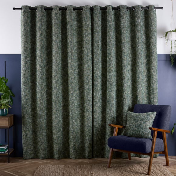 Photo 4 of Everson Boucle Eyelet Curtains Photo 4 of Everson Boucle Eyelet Curtains