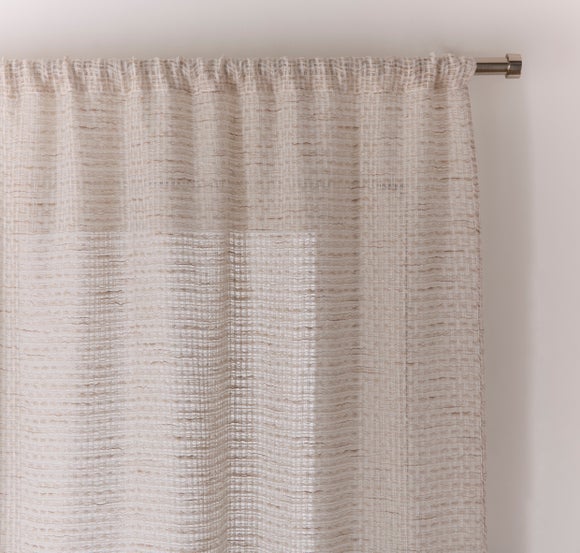 Luxe Open Mesh Slot Top Voile Panel
